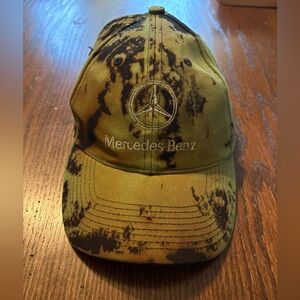 Mercedes Benz Bleach Dyed Hat